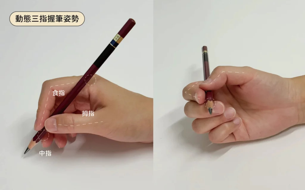 寫字練習,手寫字握筆姿勢